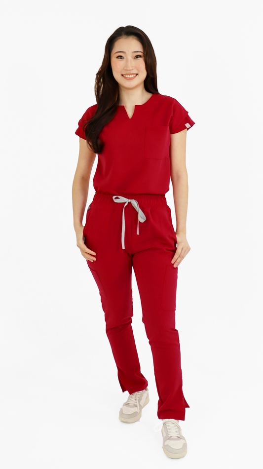 PANTALÓN NIZA CEREZA