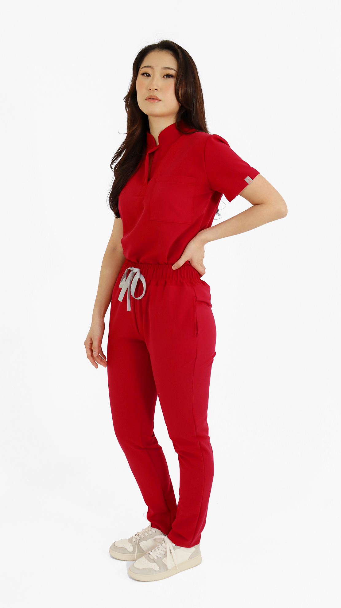 PANTALÓN MÓNACO CEREZA