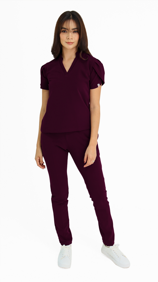 PANTALÓN PARIS GRANATE