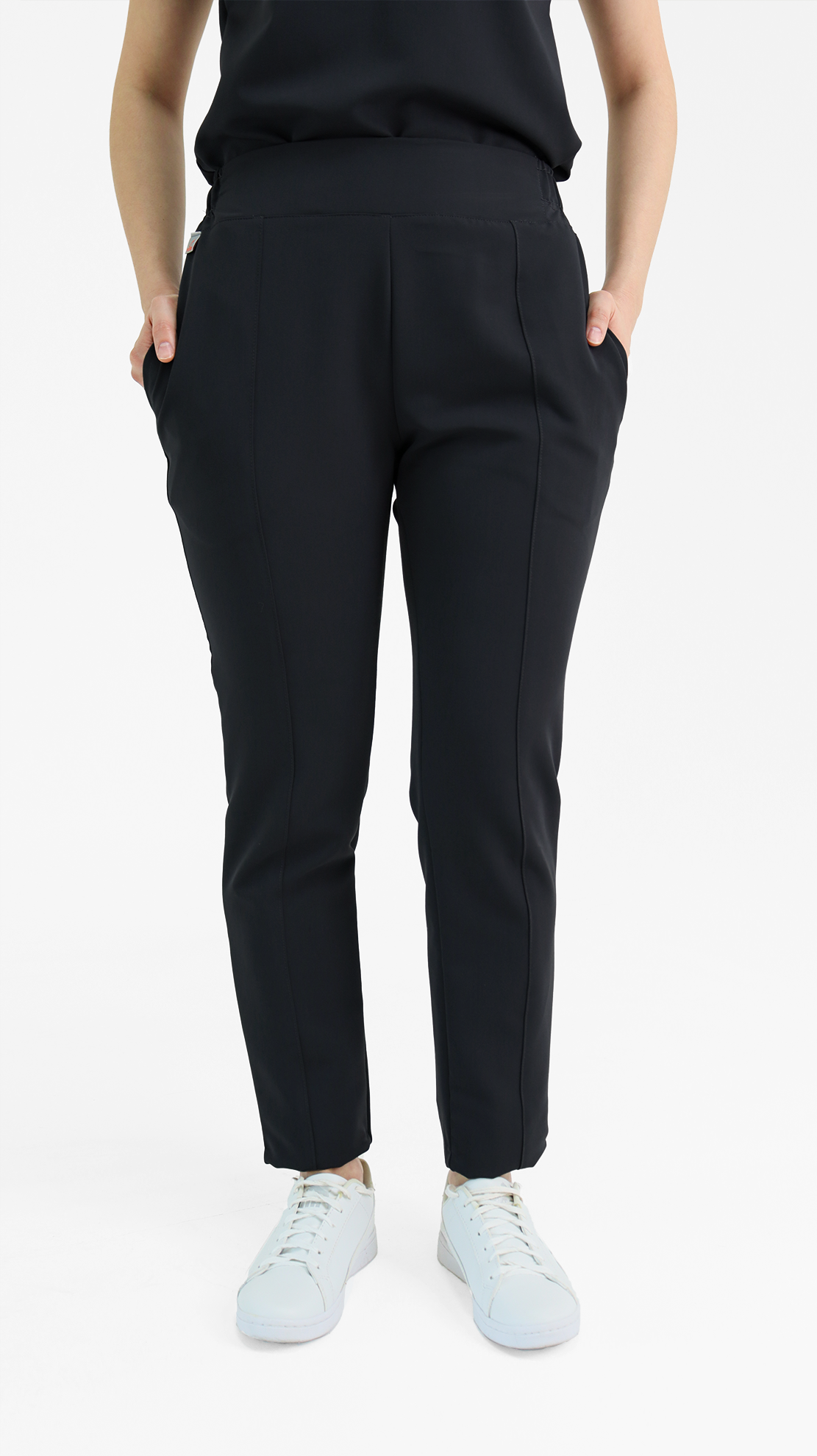 Con Pantalon Plomo Outfit Pantalon Gris Oxford Mujer Pantalon